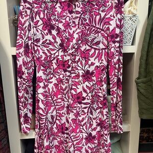 Lilly Pulitzer Pink Floral Romper